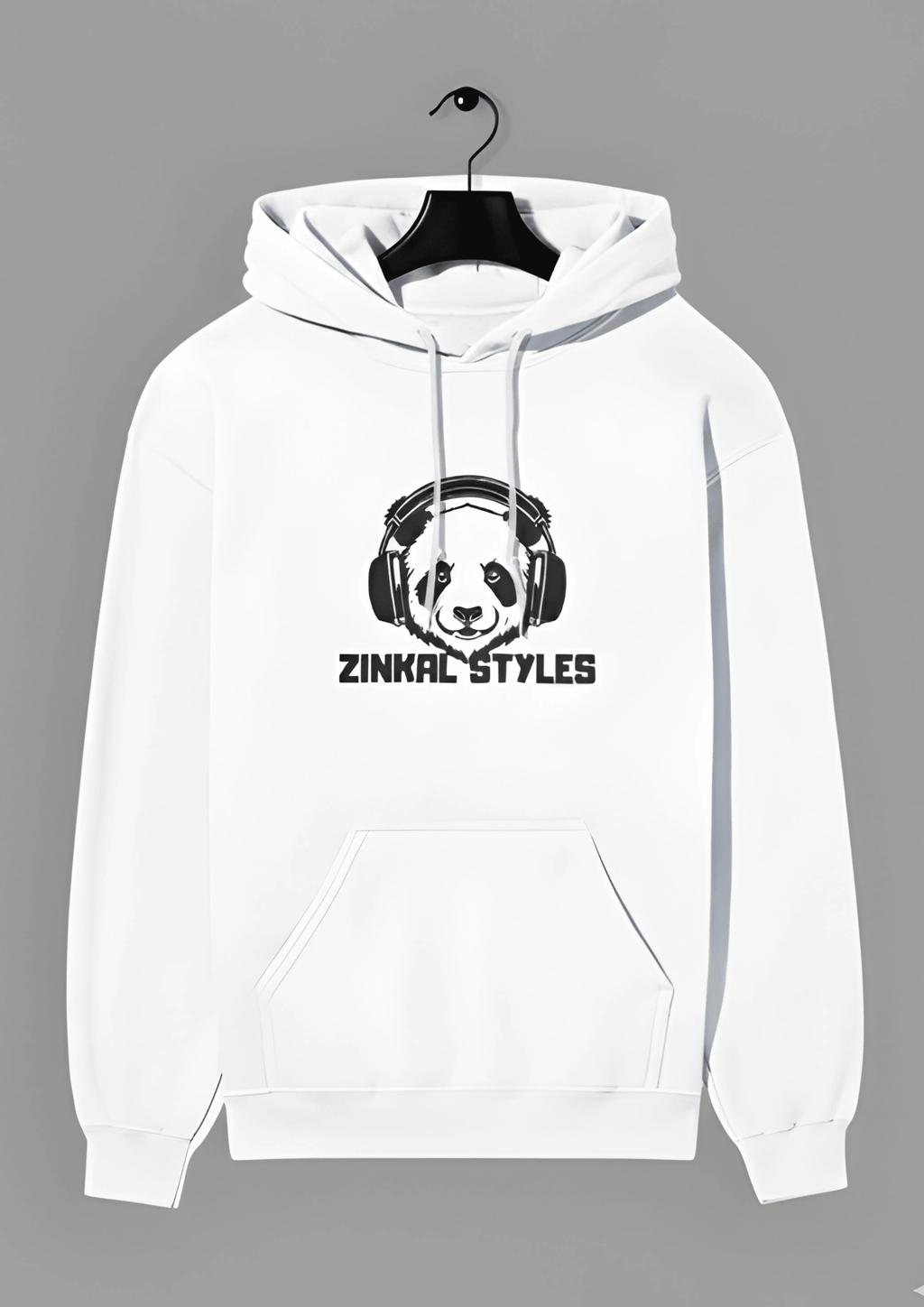 PANDA ZINKAL STYLES DESIGNED UNISEX 300 GSM HOODIE | ZINKAL STYLES
